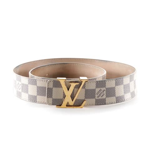 louis vuitton belt vintage|louis vuitton belt white damier.